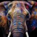 Rescued Elephant Paints Self-Portrait